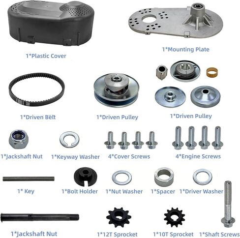 محول عزم الدوران لـ Predator 212CC 30 Series 3/4" Go Kart Clutch Kit 12T #35 و10T #40 41 420 بكرة سائق السلسلة لـ Manco Comet TAV2 استبدال 219552A 218353A in Kuwait