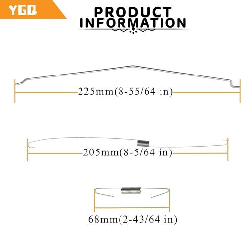 GCV160 خنق العودة الربيع الربط عدة لهوندا GCV190 GSV190 تورو شبل كاديت حرفي جزازة العشب HRR216 HRB216 HRS216 HRT216 HRZ216 HRX217 حاكم المكربن ​​الربيع ربط قضيب التحكم في السرعة in Kuwait