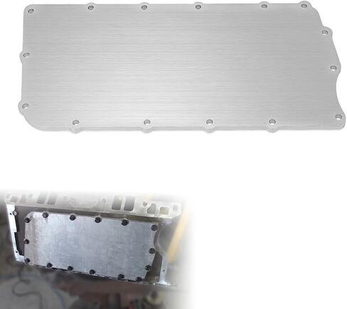 JERBOR 1/4" Thickness Plenum Plate Fit For Dodge 360 Magnum 5.2l 5.9l 1992-2003 Engine, Intake Manifold Aluminum Plenum Repair Plate in Kuwait