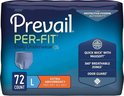 Prevail Per-Fit Protective Underwearfor Men, Extra Large, 14 count in Kuwait