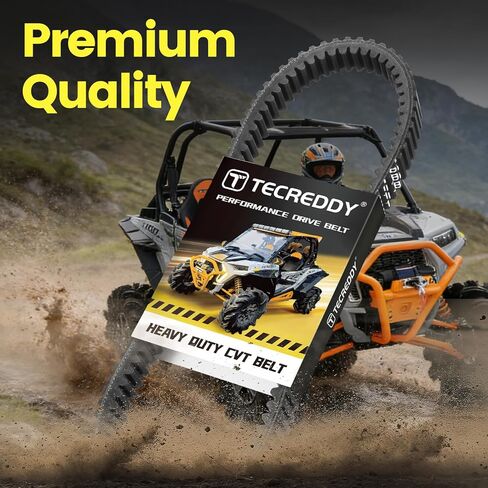 3211180 حزام محرك عالي التحمل لـ Polaris RZR XP 1000، General XP 1000، XP 4 1000، Trail S & S 1000، حزام CVT للأداء | حبال الشد الأراميد | مطاط EPDM | فليكس ويف أوفركورد in Kuwait
