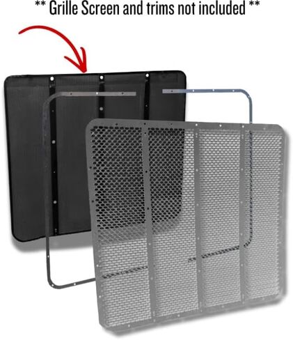 Internal Bug Screen for Peterbilt 389 / 388 Hoods in Kuwait