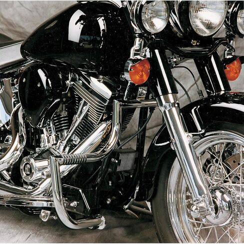 شريط الطريق السريع Lindby المخصص من الكروم الأمامي (يناسب موديلات Harley-Davidson Flst Softail 2000-2016) in Kuwait