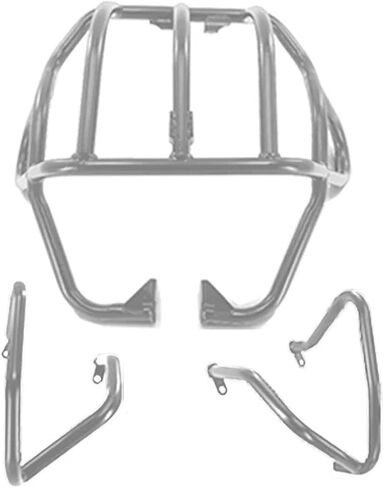 قضبان تحطم الدراجات النارية قضبان الطريق السريع لسيارات BMW G650GS Sertao 08-16 F650GS لملحقات الدراجات النارية Dakar 99-08 (مجموعة واحدة سوداء) in Kuwait