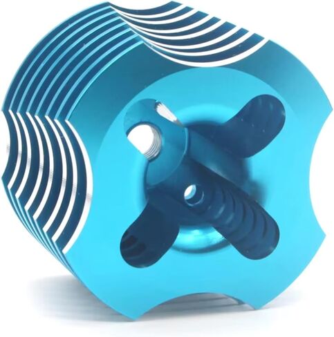 Compatible with HSP R003 for Nitro VX18 1/10 RC Car Upgrade Modification Parts Accessories Heat Sink RC Assortment(Blue) in Saudi Arabia