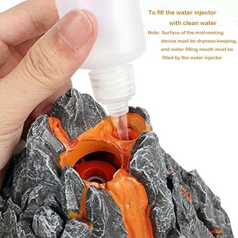Erupting Volcano Model Dinosaur Toys with Mat & Trees,Dinosaur Playset Science Kit for Kids 3-5 in Saudi Arabia