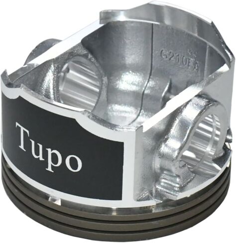 طقم مكبس Tupo GX200-70 بسطح مسطح 70 مم متوافق مع Predator 212 GX160 GX200، مجموعة إعادة بناء الطرف العلوي عالية الضغط والأداء in Kuwait