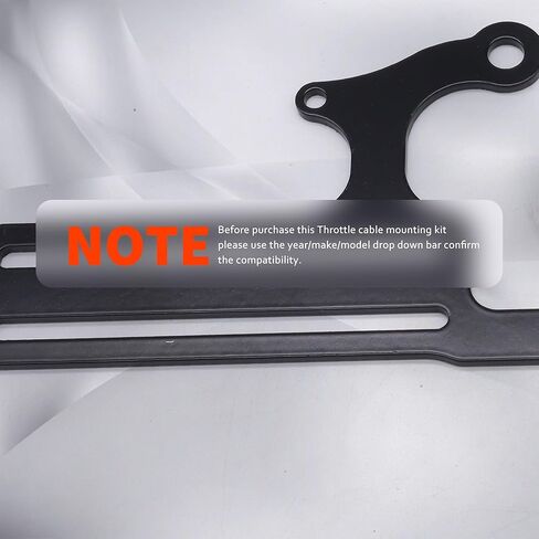 304147 EZ EFI Car Cable Mounting Kit Carburetor Throttle Cable Mount Bracket Steel Black Adjustable for Automatic Transmission TV Cables for GM 700R4 Transfer in Kuwait