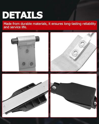 1ST 52100235AC 2PCS Fuel Tank Straps with Plastic Blocks for Jeep Wrangler 1997-2006, Replaces OE: 52100181 ST339 in Kuwait
