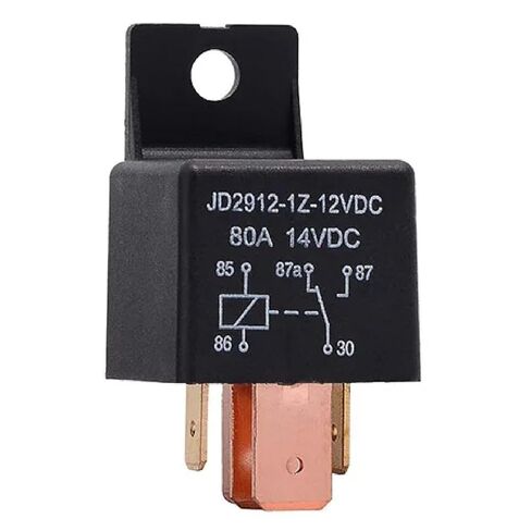 JD2912 مرحل السيارة 80A 12V/24V DC، 4/5 Pin مرحل السيارة المقاوم للماء مع مقبس لإضاءة الرأس ومكيف الهواء (24V 5PIN) in Kuwait