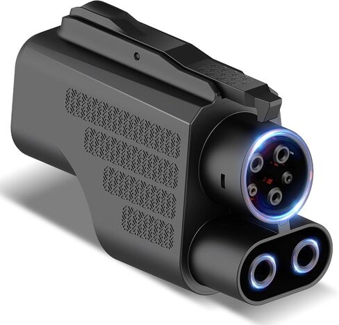 محول شاحن NACS إلى CCS1 متوافق مع شواحن تسلا الفائقة، محول السيارة الكهربائية المعتمد من UL2252 مع التعشيق (500 أمبير/1000 فولت)، شحن سريع للمركبة الكهربائية in Kuwait