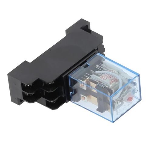 8PIN لفائف الطاقة التقوية DPDT LY2NJ HH62P HHC68A-2Z مع قاعدة المقبس التيار المتناوب 220 فولت in Kuwait