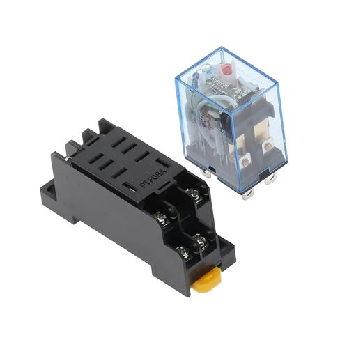 8PIN لفائف الطاقة التقوية DPDT LY2NJ HH62P HHC68A-2Z مع قاعدة المقبس التيار المتناوب 220 فولت in Kuwait
