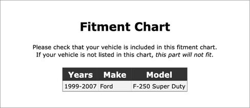 غطاء المحرك الأمامي توقف عازلة متوافق مع فورد F-250 سوبر ديوتي 2007 2006 2005 2004 2003 2002 2001 2000 1999 P-4960115 in Kuwait