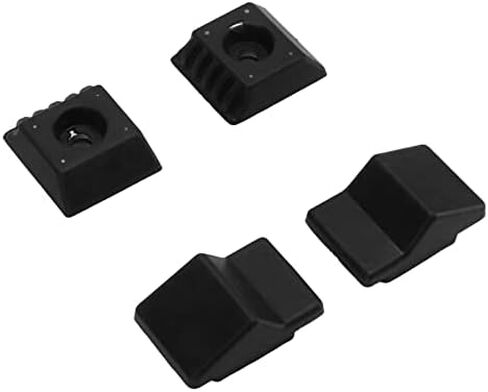 Trunk Stop Buffer, 4pcs Tailgate Rear Trunk Stop Buffer Rubber with Screw Replacement for W124 C124 S124, OE: A1247580044, A1247580144, 1247580044, 1247580144 in Kuwait