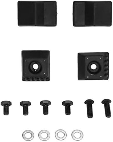 Trunk Stop Buffer, 4pcs Tailgate Rear Trunk Stop Buffer Rubber with Screw Replacement for W124 C124 S124, OE: A1247580044, A1247580144, 1247580044, 1247580144 in Kuwait