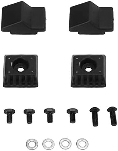 Trunk Stop Buffer, 4pcs Tailgate Rear Trunk Stop Buffer Rubber with Screw Replacement for W124 C124 S124, OE: A1247580044, A1247580144, 1247580044, 1247580144 in Kuwait
