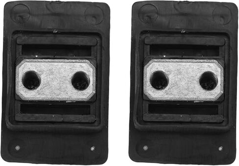 Trunk Stop Buffer, 4pcs Tailgate Rear Trunk Stop Buffer Rubber with Screw Replacement for W124 C124 S124, OE: A1247580044, A1247580144, 1247580044, 1247580144 in Kuwait