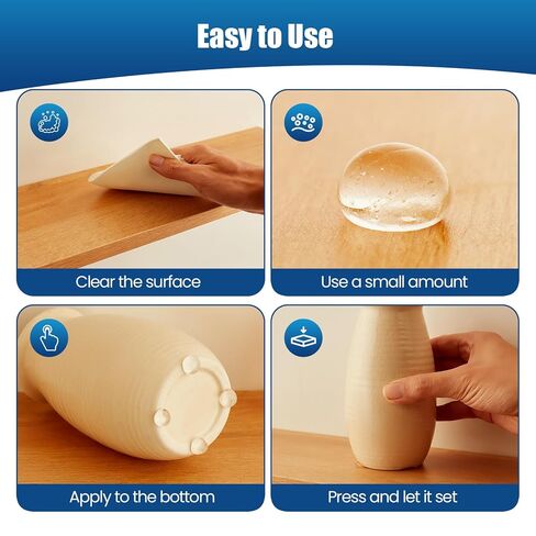 4.3 oz Clear Exhibit Gel for Museum - Removable & Reusable Sticky Mounting Putty for Collectibles & Display, Earthquake Proof Adhesive Wax for Flat Surfaces, Prevent Shifting & Falling, Residue Free in Kuwait