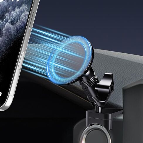 Kaishengyuan Magnetic Phone Mount Compatible with 2024-2026 Toyota Tacoma, 360° Rotation 4th Metal Phone Holder Dashboard Cradles Bracket Stand for All Smartphones in Saudi Arabia