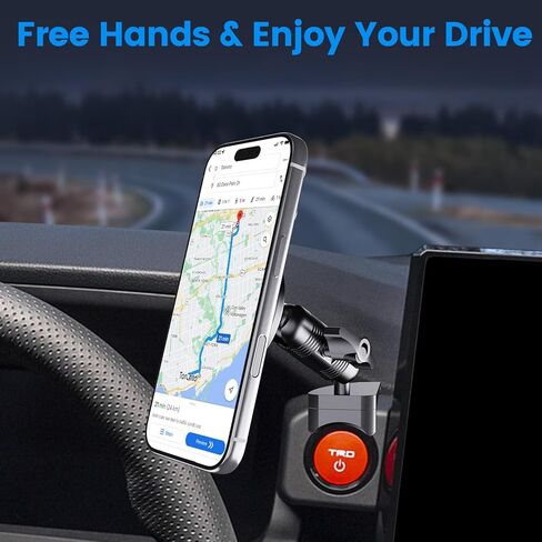 Kaishengyuan Magnetic Phone Mount Compatible with 2024-2026 Toyota Tacoma, 360° Rotation 4th Metal Phone Holder Dashboard Cradles Bracket Stand for All Smartphones in Saudi Arabia
