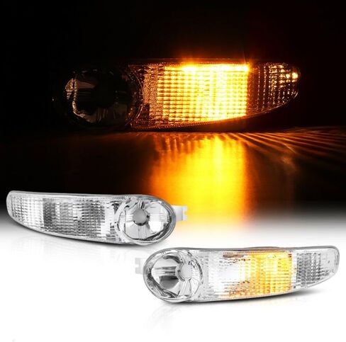 CogitoErgoSum for GMC for Yukon XL 1500 2001-2006 Bumper Parking Signal Light Lamp Pair Left Right Front 15199555 15199554 in Kuwait