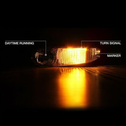 CogitoErgoSum for GMC for Yukon XL 1500 2001-2006 Bumper Parking Signal Light Lamp Pair Left Right Front 15199555 15199554 in Kuwait