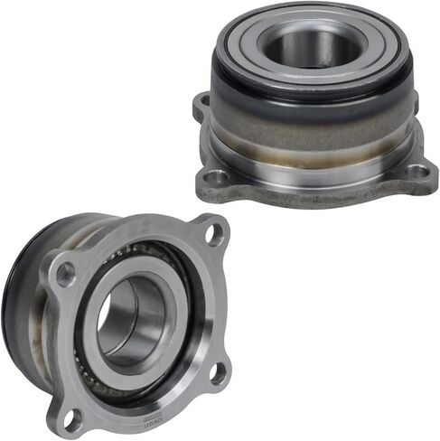 محور ديترويت - محمل العجلات الأمامية والخلفية ومجموعة المحور للدفع الرباعي AWD 2005-2019 Nissan Frontier 2005-2015 Xterra 2009-2012 سوزوكي خط الاستواء مع ناقل حركة أوتوماتيكي in Kuwait