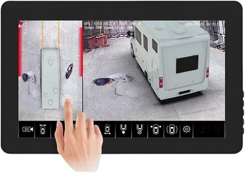 رافعة شوكية AVM 360 درجة عرض محيطي للطيور DVR نظام مراقبة كاميرا الرؤية الخلفية in Kuwait
