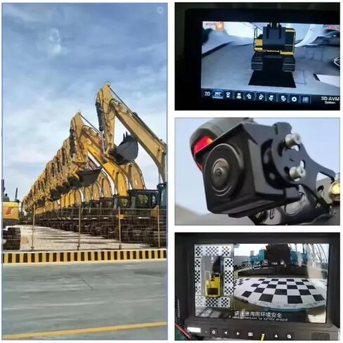 رافعة شوكية AVM 360 درجة عرض محيطي للطيور DVR نظام مراقبة كاميرا الرؤية الخلفية in Kuwait