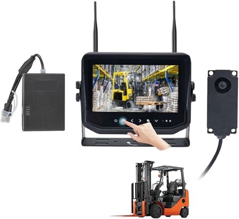 الكل في واحد AI 360 درجة نظام كاميرا رافعة شوكية لاسلكية HD AHD صورة كاميرا أمامية مقاومة للماء in Kuwait