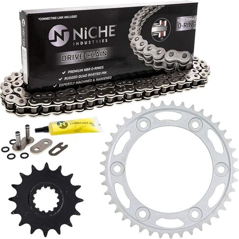 مجموعة سلسلة الاضراس محرك NICHE لهوندا CBR1000RR الجبهة 16 الخلفية 41 الأسنان 530VM-X X-Ring 120 وصلات in Kuwait