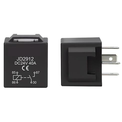 4 5 دبوس 4P 5P 40A مرحل سيارة مقاوم للماء طويل العمر مرحلات السيارات مفتوحة عادة DC 12V / 24V مرحل لمكيف الهواء الخفيف الرأس (JD1912-12V-40A-4Pin) in Kuwait