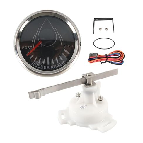 Rudder Angle Sensor 12V Marine Rudder Indicator kit Ship Meter Display Instrument(Rudder Angle Indicator) in Saudi Arabia