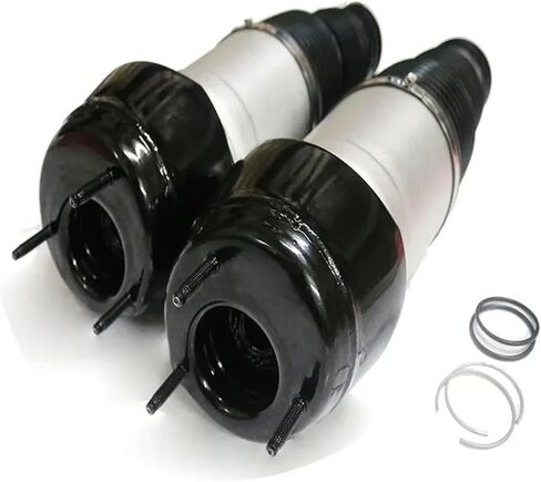 2 قطعة زنبرك هوائي للتعليق الهوائي متوافق مع مرسيدس بنز X166 W166 ML250 ML350 GL350 GL450 GLE GLS GL63AMG 1663201313 1663201413(W166 E, Style) in Kuwait