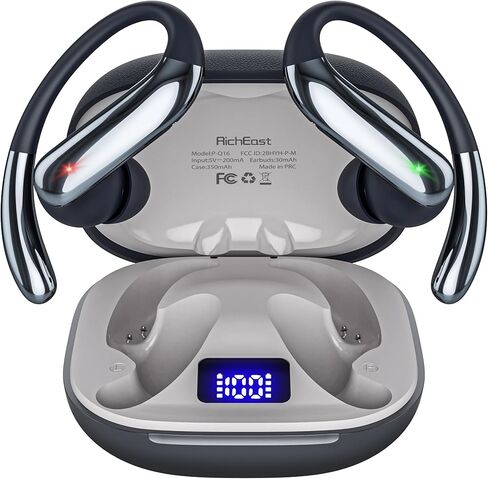 AI Translation Earbuds Real Time with Audio and Video Calls, 4-in-1 Bluetooth 6.0 Translator Headphones with 6 Translation Modes/Meeting Notes & ANC, Audifonos Traductores Ingles Espaol Black in Kuwait
