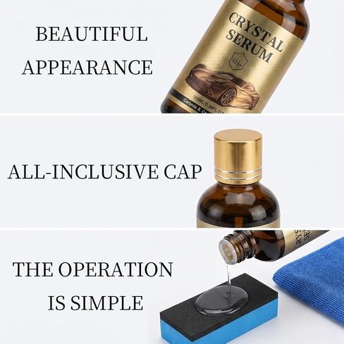 2PCS PTZ Cristal Serum, Advanced Graphene Ceramic Coating for Cars | 9H Graphene, Ultimate Quick Effect Car Coating Spray for Shine & Protection, Nano Coat Restore for Paint, Glass & Wheel in Kuwait