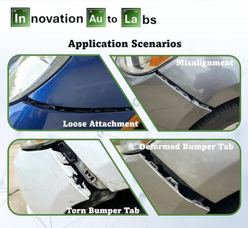 SnugFyt Bumper Tab Saver ولوحة دعم الإصلاح لسيارة شيفروليه كروز 2016-2019 (غير RS Trim) in Kuwait