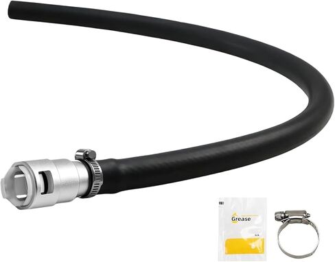HVAC Heater Hose Assembly Upgrade Metal Connector Compatible with Cadillac Escalade Chevrolet Silverado Suburban GMC Yukon 2007-2014 Heater Core Supply Hose Replace# 22885825 15895065 15854958 in Kuwait