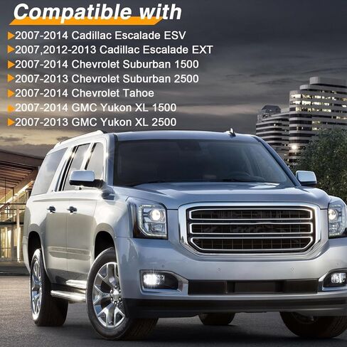 HVAC Heater Hose Assembly Upgrade Metal Connector Compatible with Cadillac Escalade Chevrolet Silverado Suburban GMC Yukon 2007-2014 Heater Core Supply Hose Replace# 22885825 15895065 15854958 in Kuwait