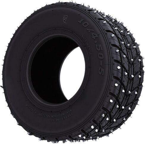 10x4.50-5 إطارات بدون أنابيب مضادة للانزلاق تصميم سنو لسيارة Go Kart ATV UTV Quad in Kuwait
