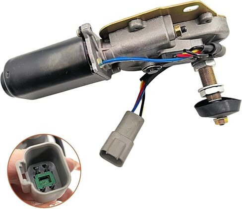 Excavator Parts Compatible For Yuchai YC35, 50, 60, 85135 Wiper Motor, Blade in Kuwait