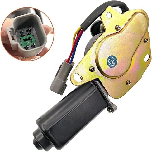 Excavator Parts Compatible For Yuchai YC35, 50, 60, 85135 Wiper Motor, Blade in Kuwait