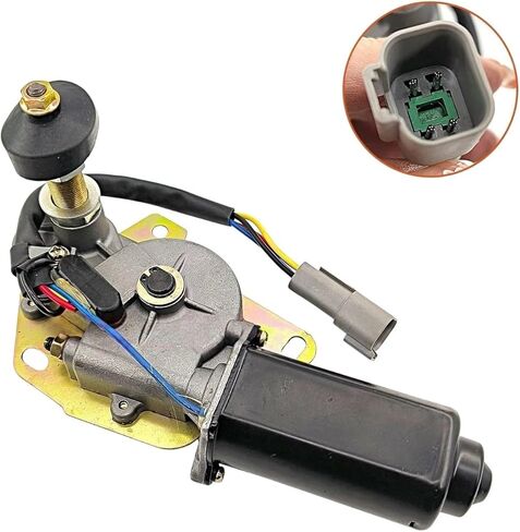 Excavator Parts Compatible For Yuchai YC35, 50, 60, 85135 Wiper Motor, Blade in Kuwait