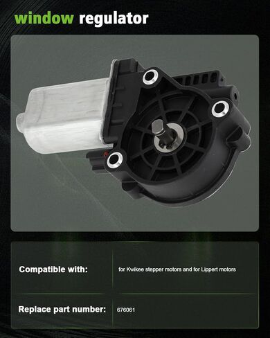 SCITOO RV Stair Entry Step Motor Fit for Kwikee Stepper Motors and for Lippert Motors Replaces OE 676061 in Kuwait