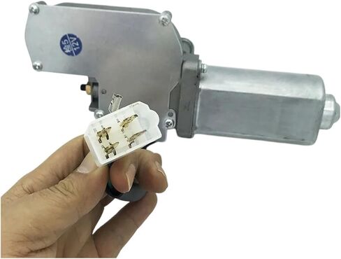 Wiper Motor Compatible For Doosan DX90-9C Daewoo DH60-7 80-7 12V Excavator Parts(24V) in Kuwait