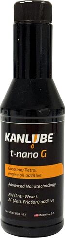 Engine Oil Additive for Gasoline Engines – Reduces Friction & Wear, Improves Engine Performance & Fuel Efficiency – WS₂ & MoS₂ Nano Technology – 5 oz – Kanlube t-nano G in Kuwait