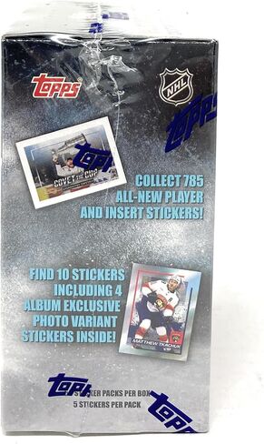2024/2025 Topps NHL Sticker Collection - Sticker Album in Kuwait