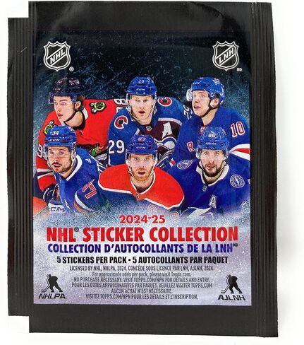 2024/2025 Topps NHL Sticker Collection - Sticker Album in Kuwait