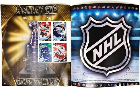 2024/2025 Topps NHL Sticker Collection - Sticker Album in Kuwait